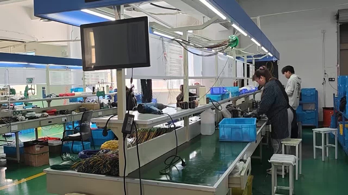 Motor assembly line