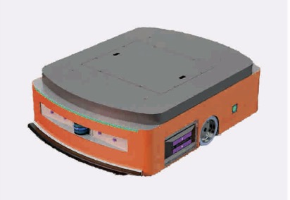 AGV automated guided vehicle with BLDC motor